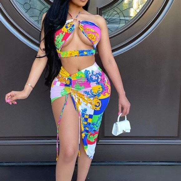 Bikini Skirt Set - Picture 1 of 6